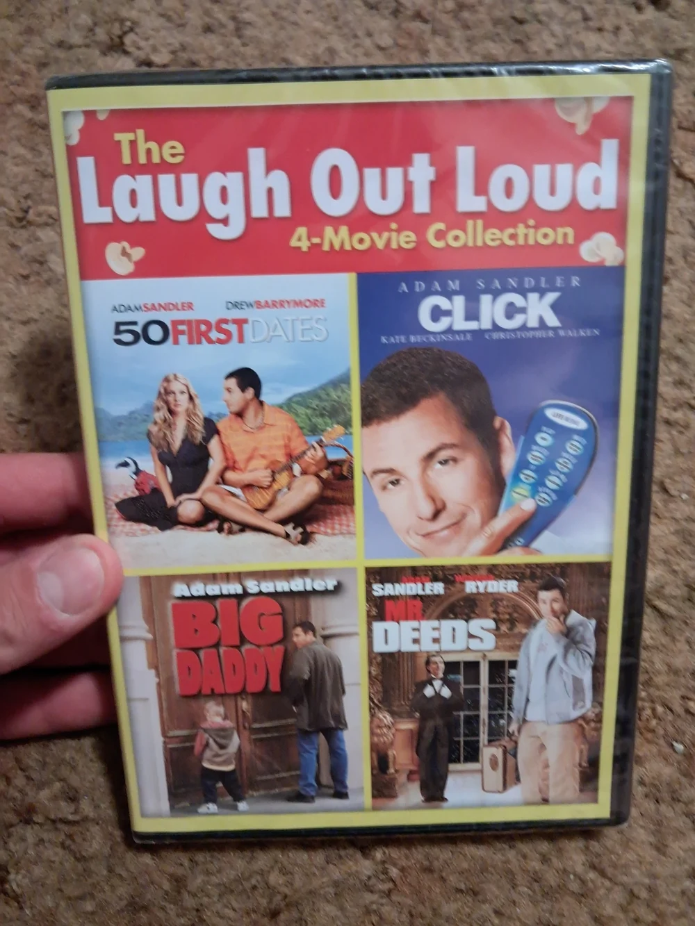 Sony Adam Sandler 4-Movie DVD Collection - Red, Blue